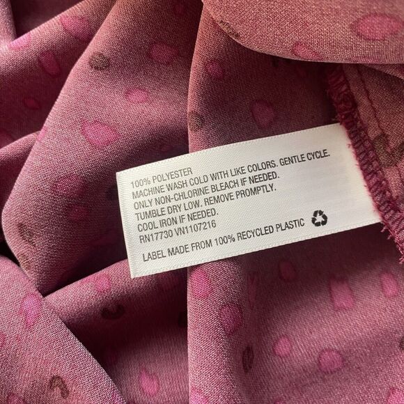 Ingrid & Isabel Maternity‎ 3/4 Sleeve Ruffle Waist Woven Top Size XS - Picture 14 of 16